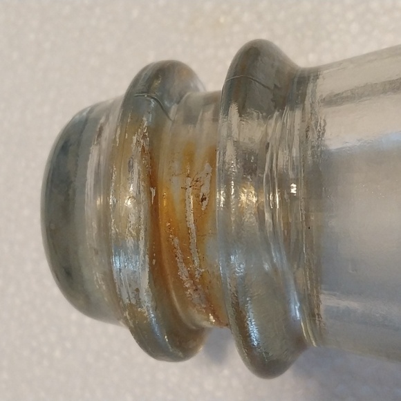 4 Vintage Telephone Insulators Collector's Item old Clear - Picture 6 of 7